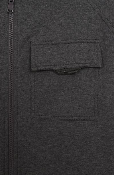 Хлопковый кардиган BRUNELLO CUCINELLI, арт. BH827E859C, фото 3