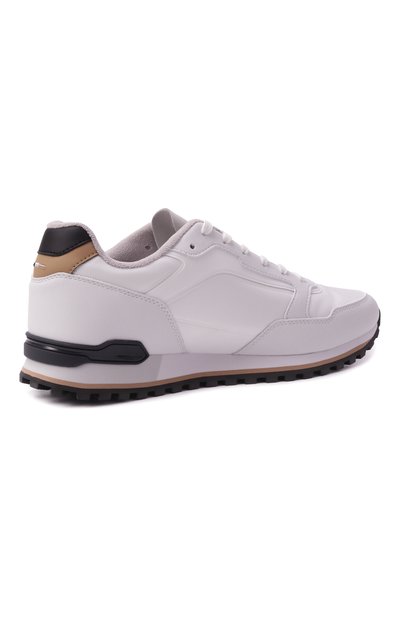 Комбинированные кроссовки parkour BOSS белого цвета по цене 29950 руб., арт. 50552914, фото 5 Комбинированные кроссовки parkour BOSS, арт. 50552914, фото 5