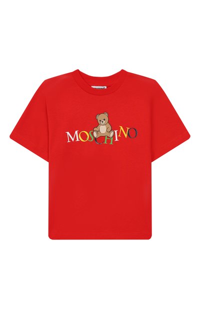 Мужская хлопковая футболка MOSCHINO, арт. HPM05G/LAA10/4-8