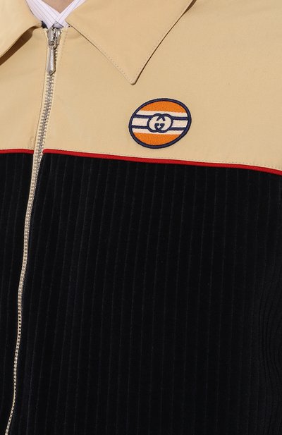 Вельветовый бомбер GUCCI, арт. 645247 XJC6C, фото 5