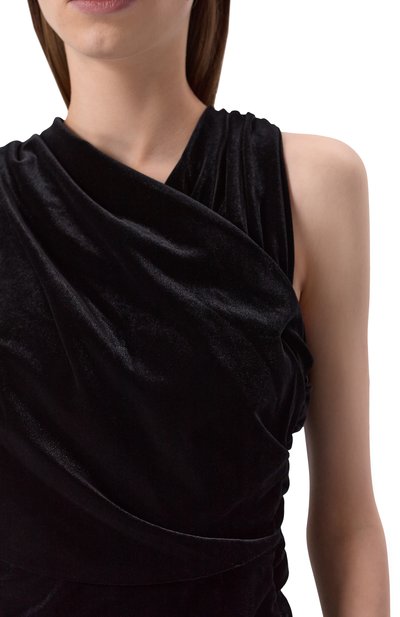 Бархатный топ GANNI, арт. T4103, фото 5