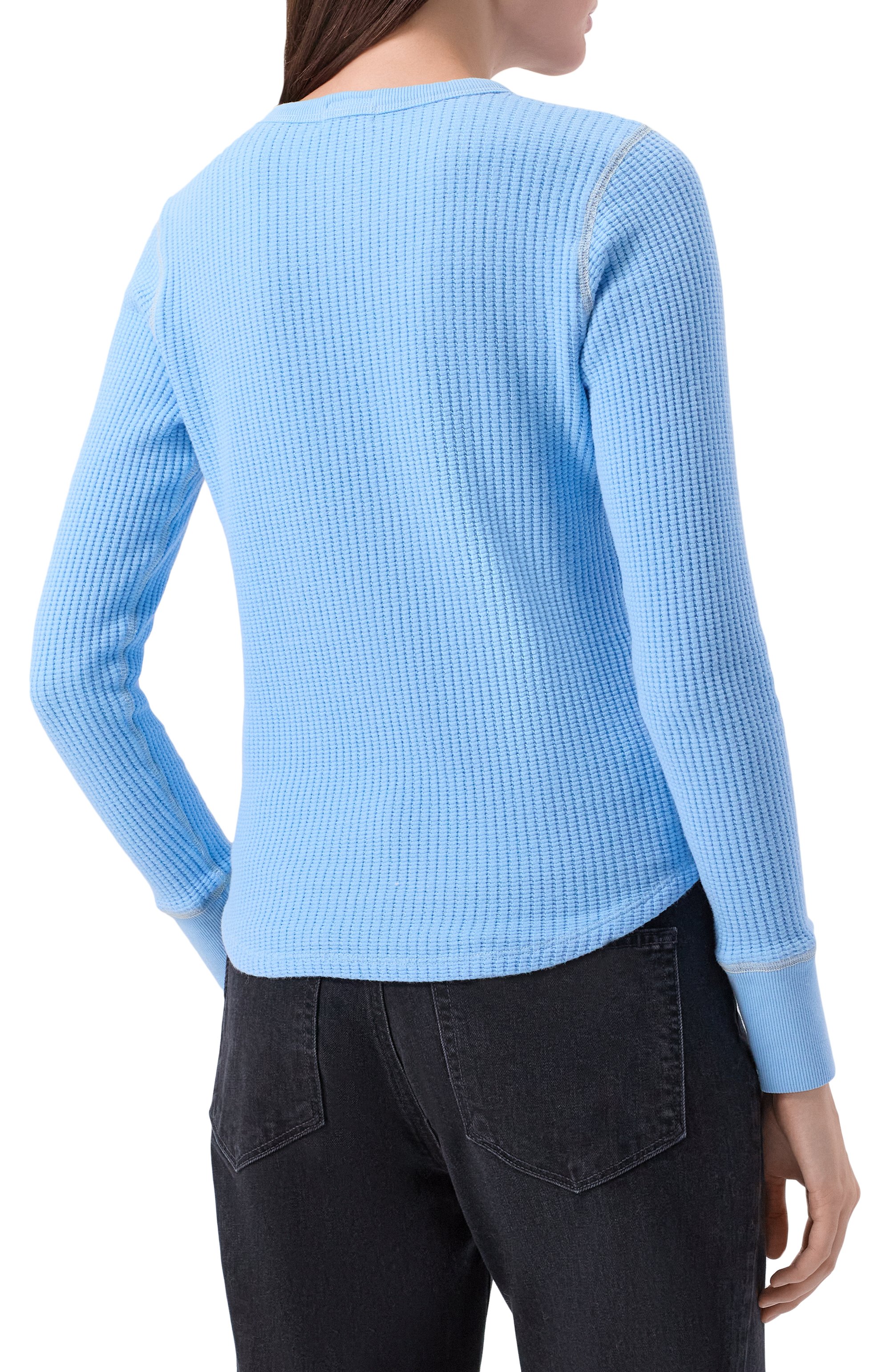 Хлопковый лонгслив MOTHER, арт. 8345-1573/A, фото 4