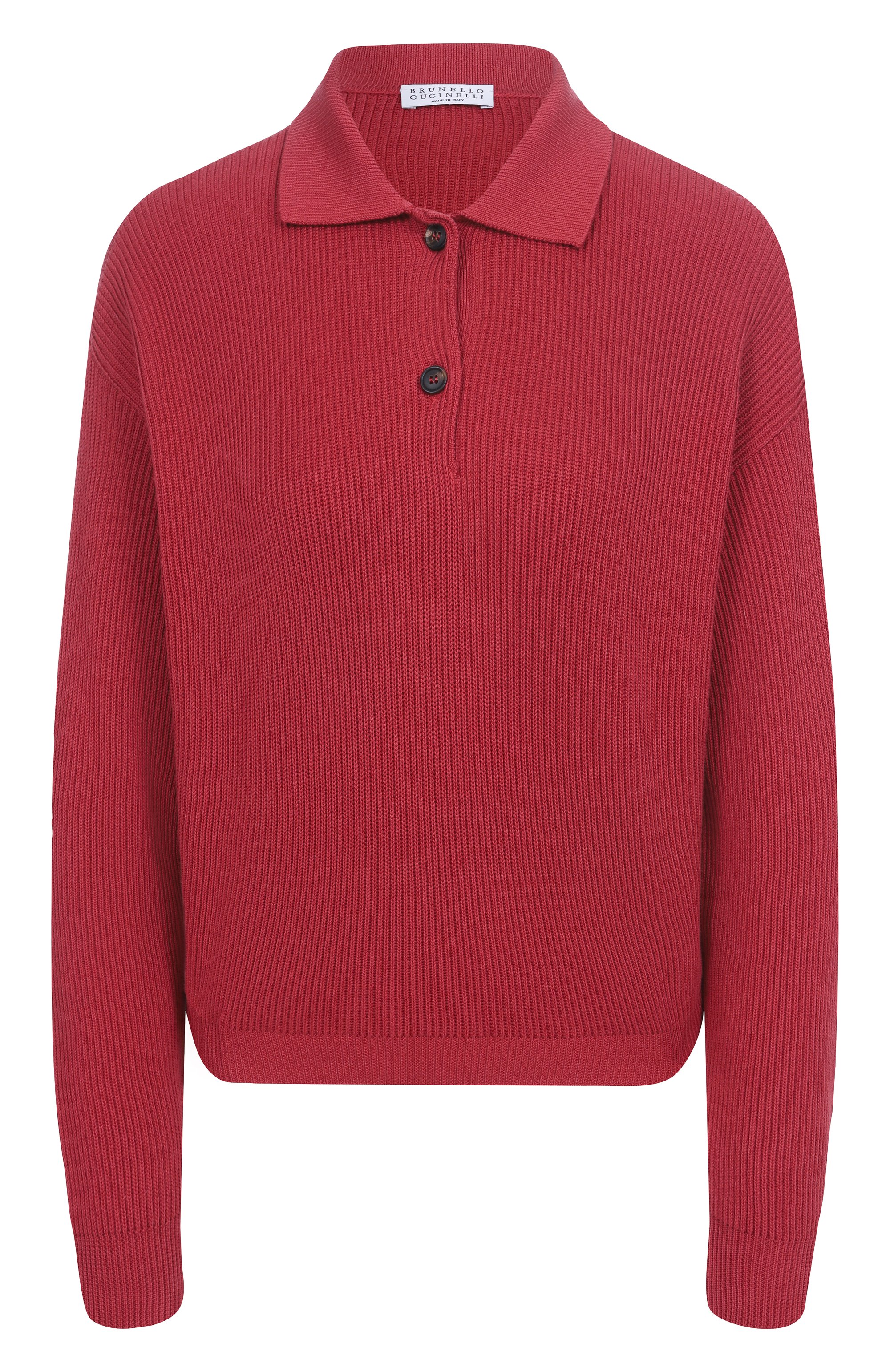 Хлопковое поло BRUNELLO CUCINELLI, арт. M19194705, фот�о 1