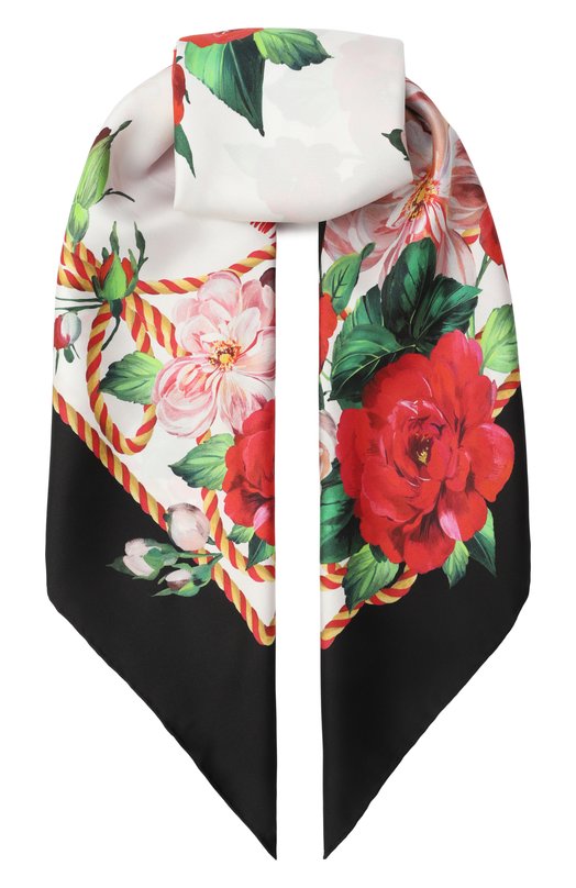 Шелковый платок Dolce & Gabbana FN090R/GDC5C Разноцветный FN090R/GDC5C