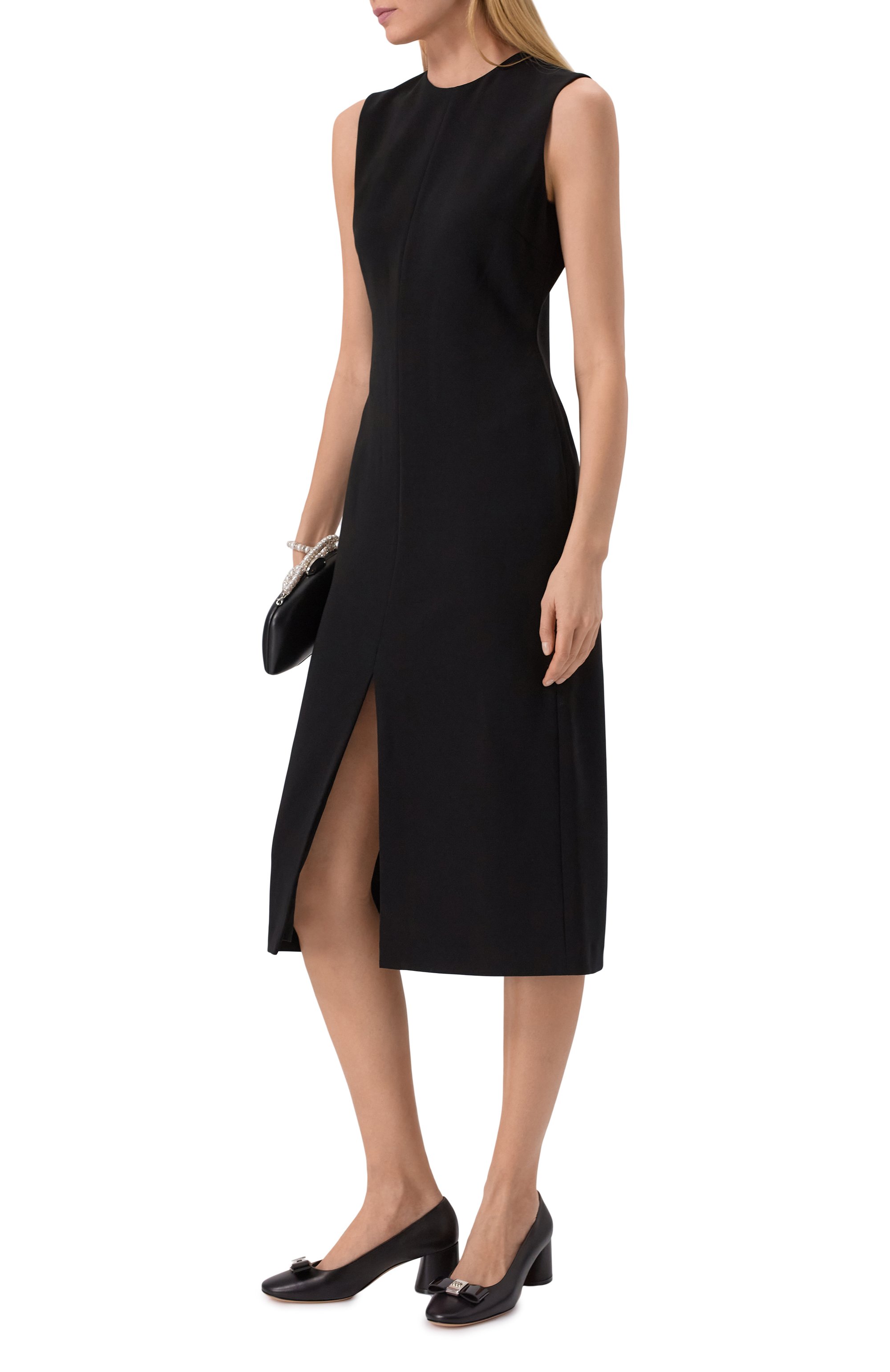 Кожаные туфли cleo CASADEI черного цвета по цене 95050 руб., арт. 1F984Y0501/C2641, фото 2 Кожаные туфли cleo CASADEI, арт. 1F984Y0501/C2641, фото 2