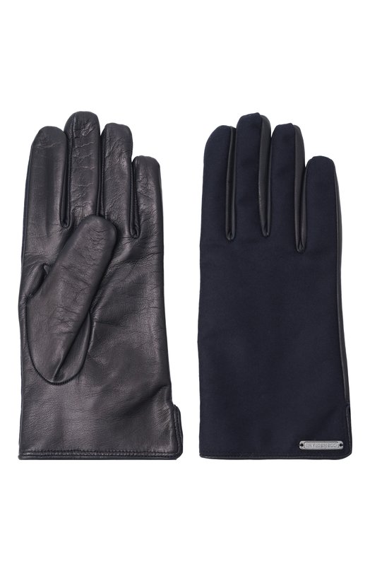 Комбинированные перчатки Corneliani 26Q318-2620584 Синий  26Q318-2620584 Фото 3