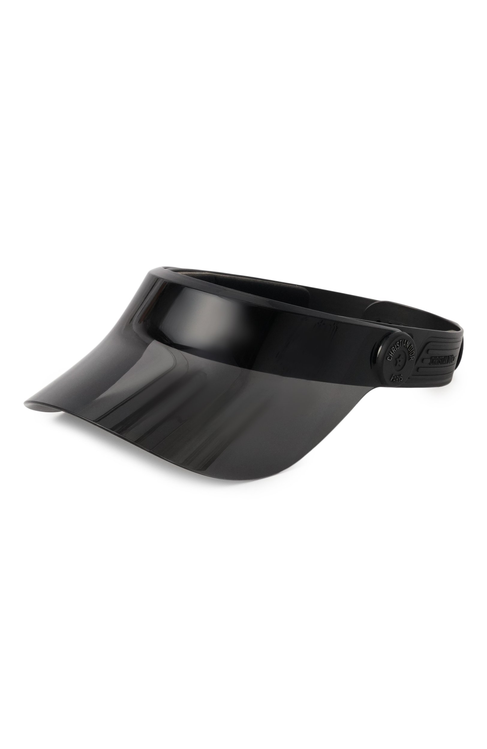Солнцезащитный козырек DIOR EYEWEAR черного цвета по цене 114000 руб., арт. DI0RPACIFIC V1U 11A0, фото 1 Солнцезащитный козырек DIOR EYEWEAR, арт. DI0RPACIFIC V1U 11A0, фото 1