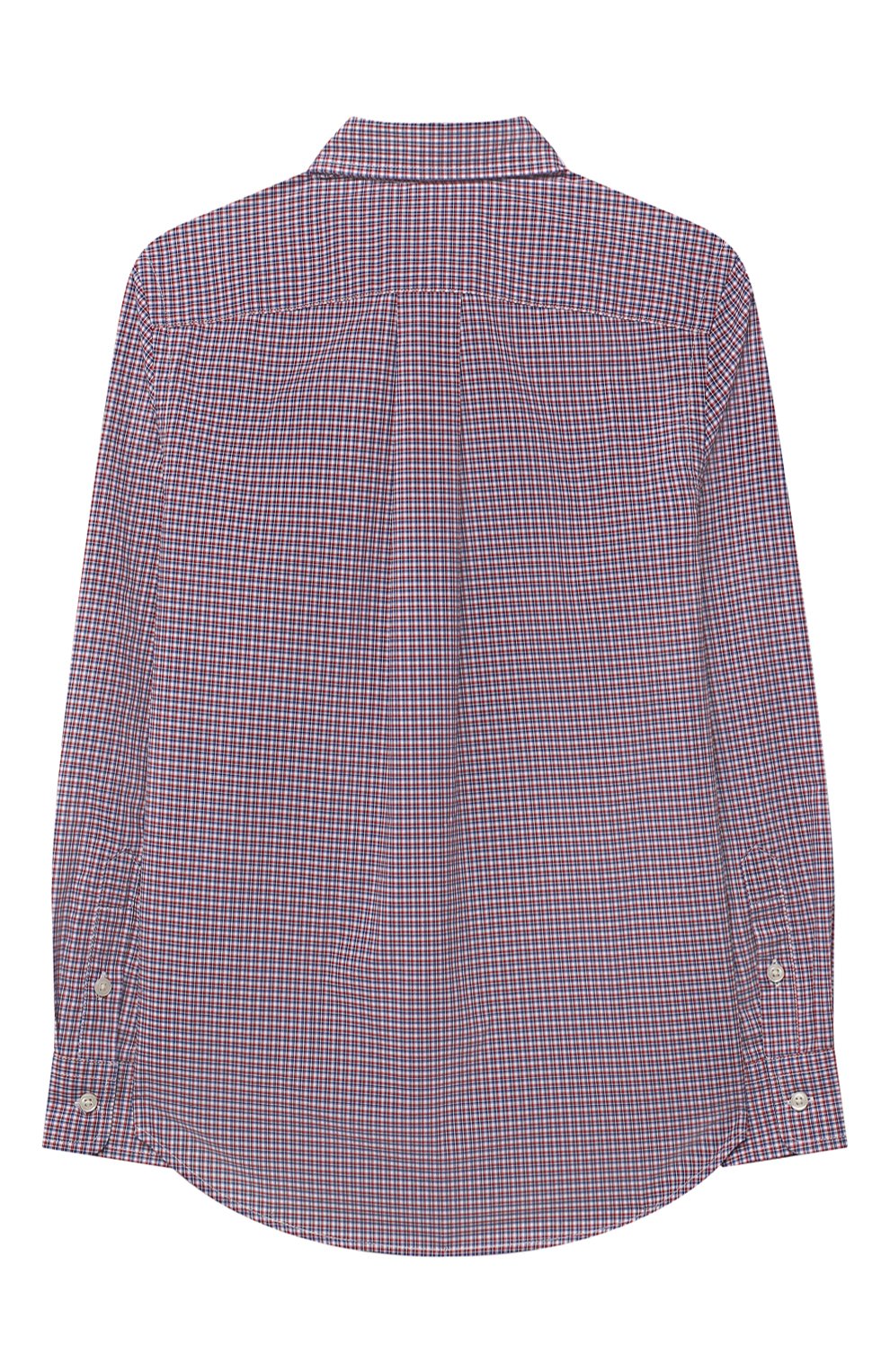 Хлопковая рубашка RALPH LAUREN бордового цвета по цене 9950 руб., арт. 323798996, фото 2 Хлопковая рубашка RALPH LAUREN, арт. 323798996, фото 2