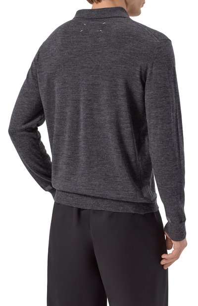 Шерстяное поло MAISON MARGIELA, арт. S50GL0069/M13235, фото 4