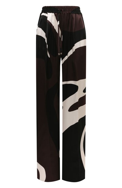 Женские шелковые брюки KITON, арт. D58102K0563E01