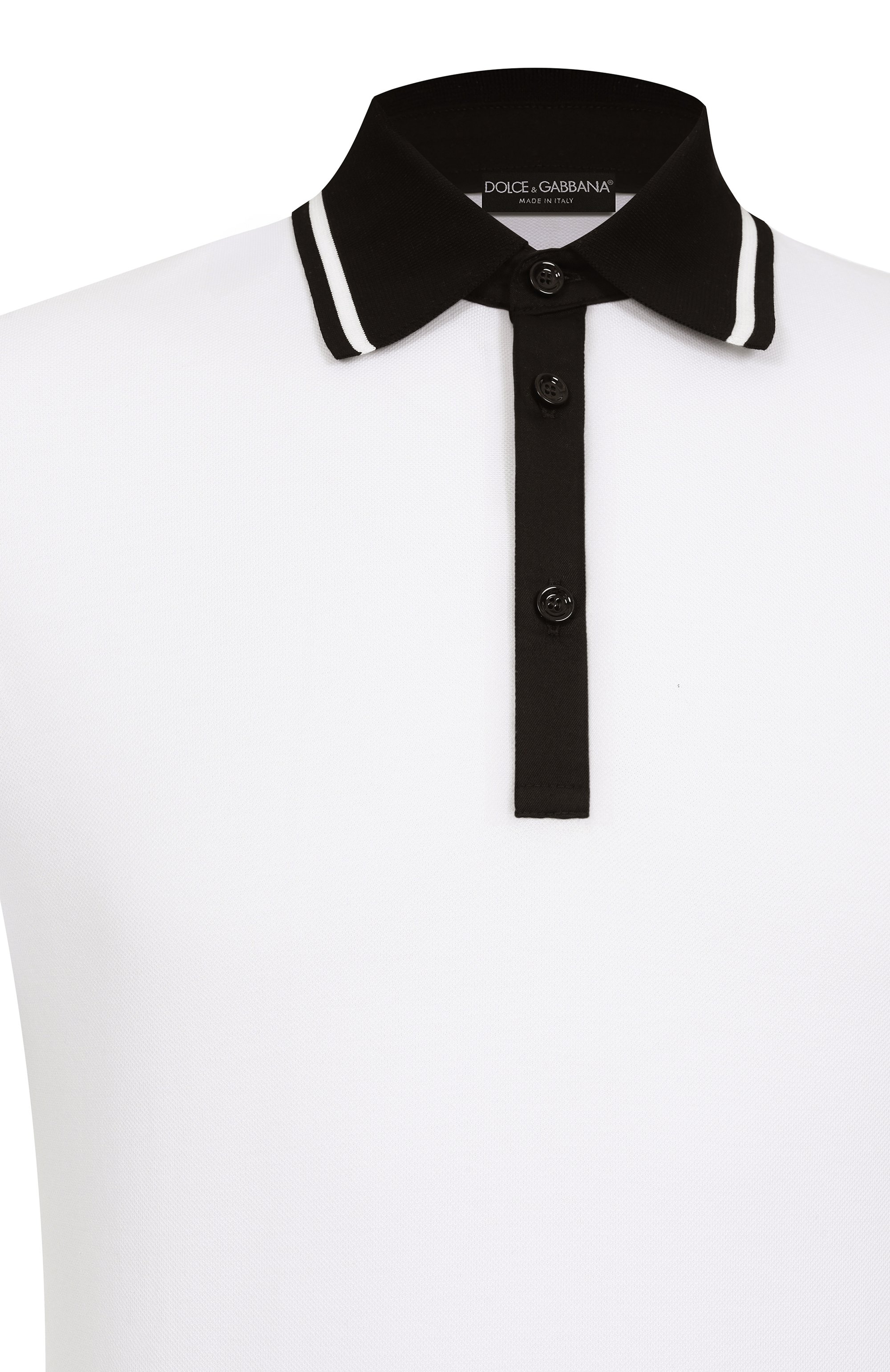 Хлопковое поло DOLCE & GABBANA, арт. G8SJ4T/G706A, фото 6