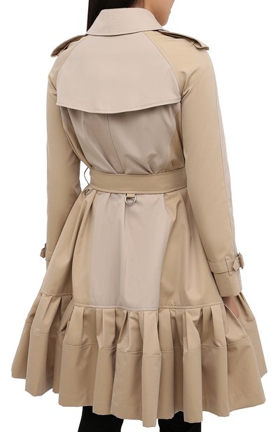 Хлопковый тренч BURBERRY, арт. 8026560, фото 4