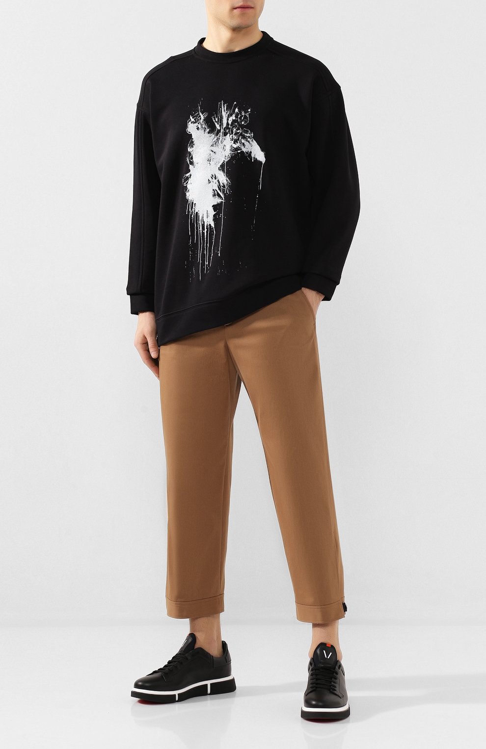 Кожаные кеды V DESIGN, арт. MSR04, фото 2