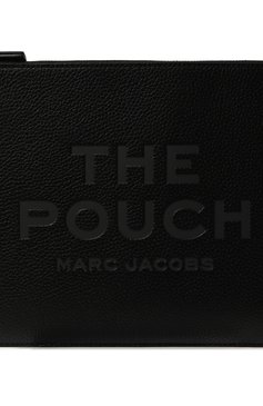 Женские кожаный футляр для документов MARC JACOBS (THE) черного цвета, арт. 2S4SCP001S02 | Фото 2 (Материал сплава: Проставлено; Материал: Натуральная кожа; Нос: Не проставлено)