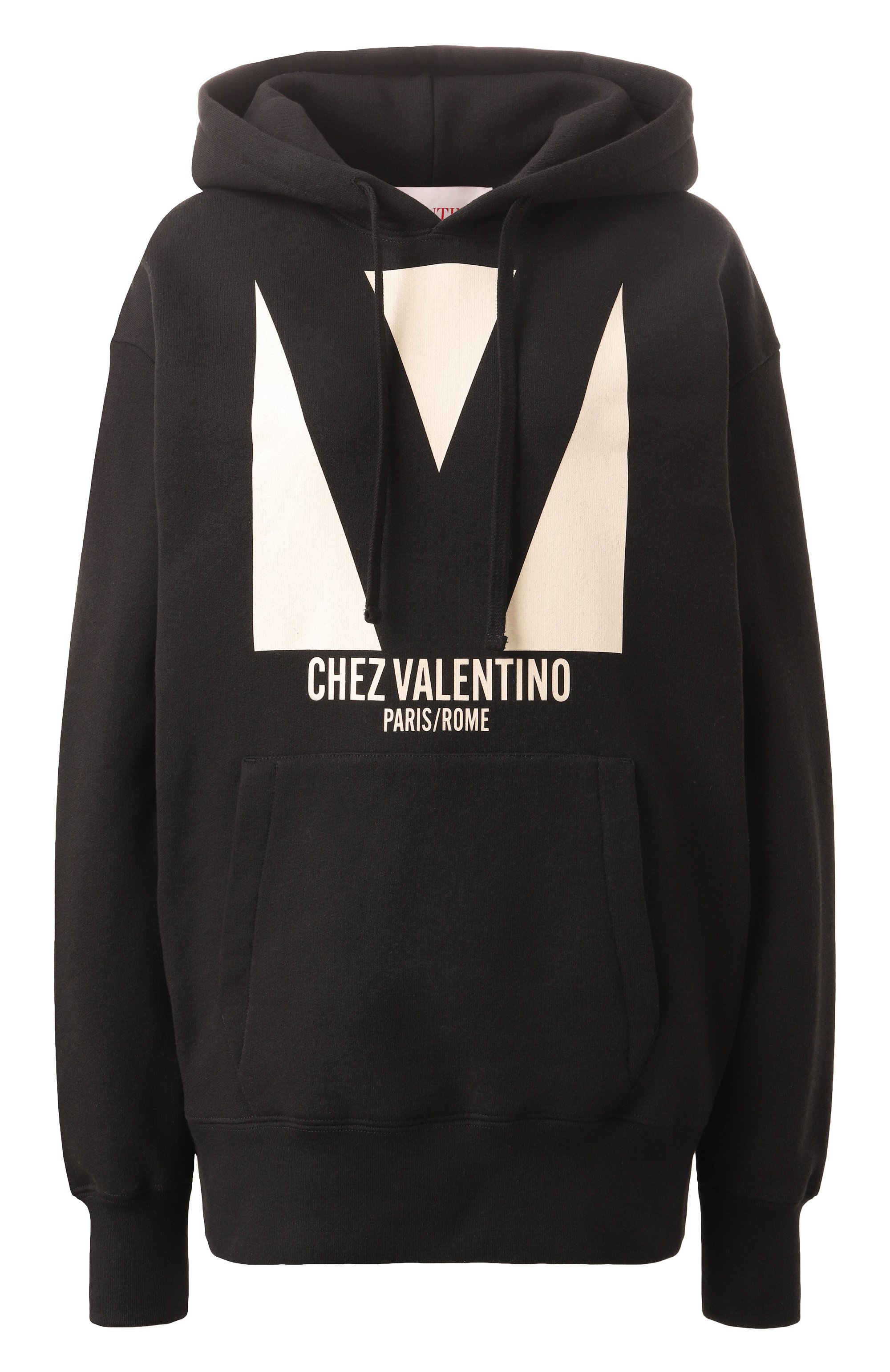 Хлопковое худи VALENTINO, арт. 6B3MF24I960, фото 1