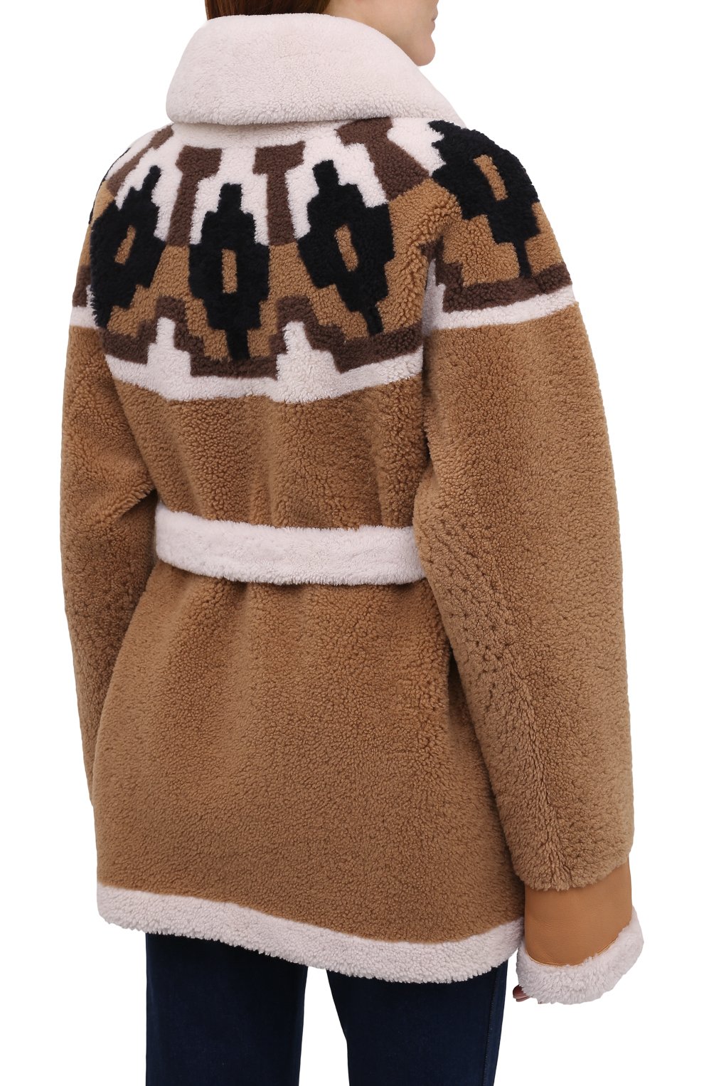 Шуба из овчины BLANCHA, арт. 21193/300/41/VAR. CAMMELL0, фото 4
