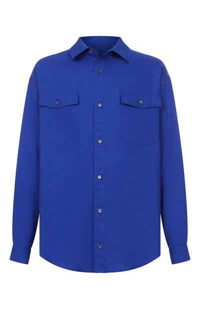 Мужская хлопковая рубашка GIORGIO ARMANI, арт. GM001790/TE17713