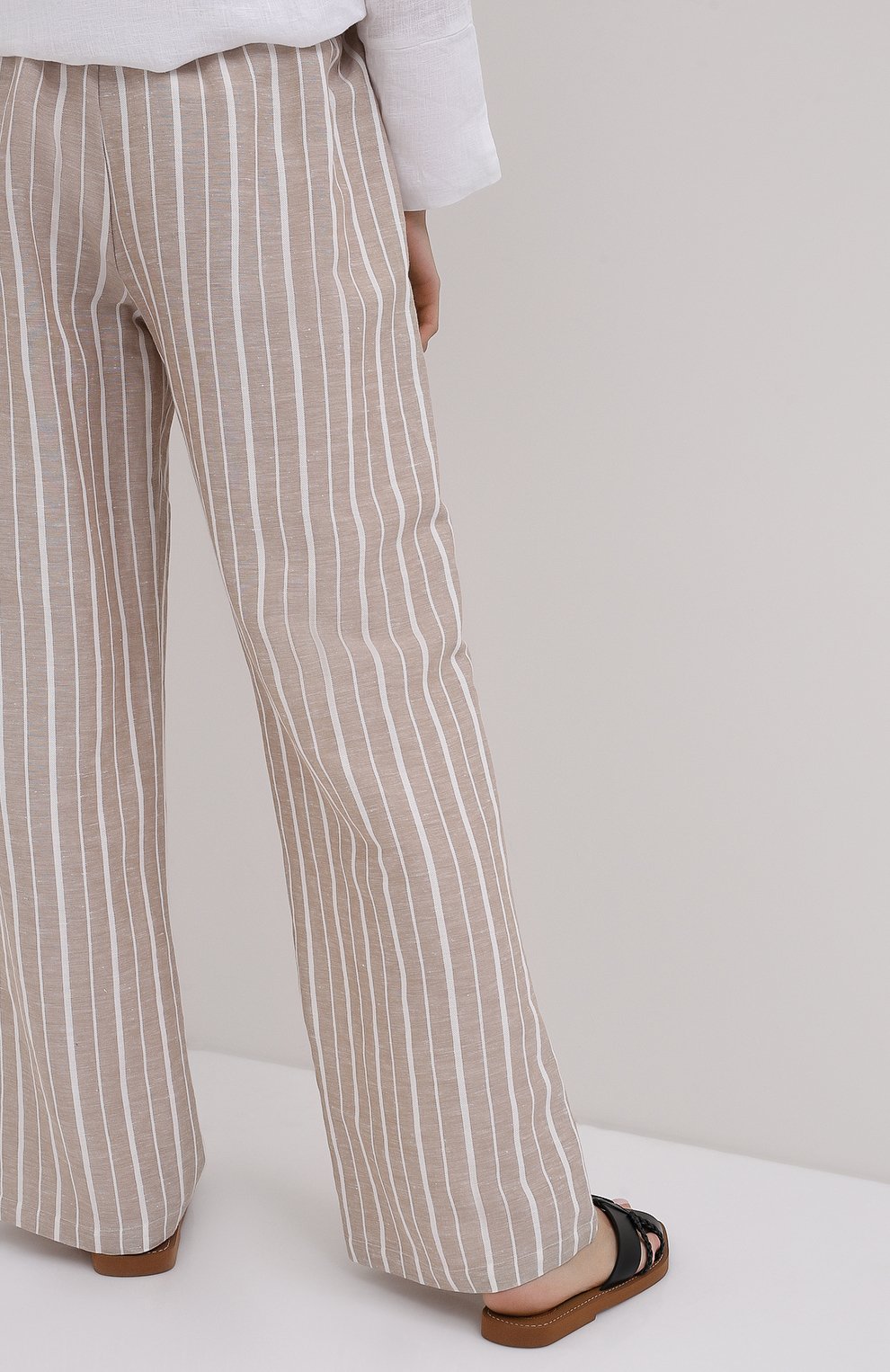 Льняные брюки LA FABBRICA DEL LINO, арт. 00102, фото 4