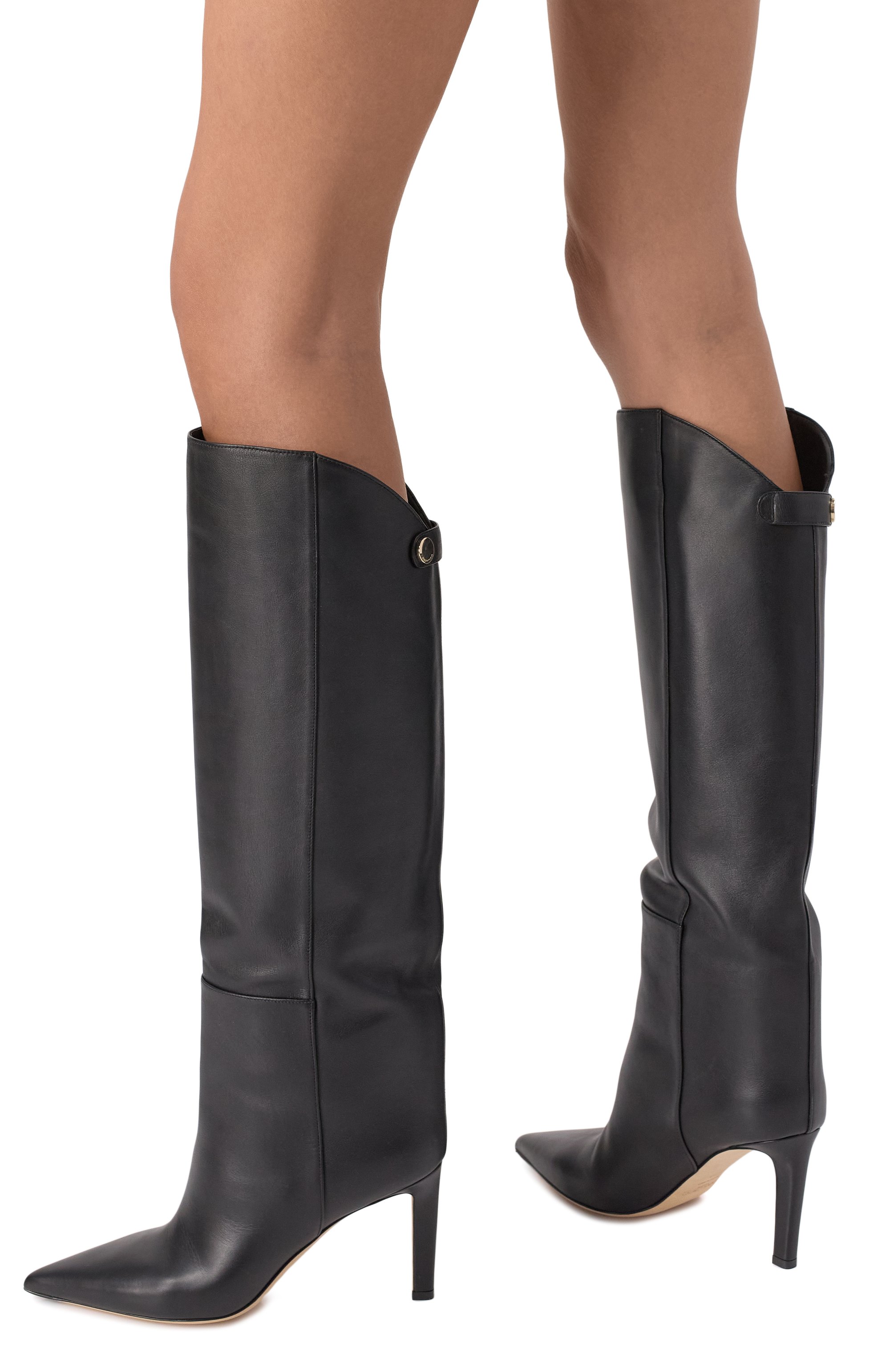 Кожаные сапоги alizze 85 JIMMY CHOO, арт. ALIZZE KB 85/CQX, фото 3