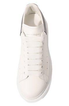Кожаные кеды oversized ALEXANDER MCQUEEN, арт. 553770/WHFBU9042, фото 6