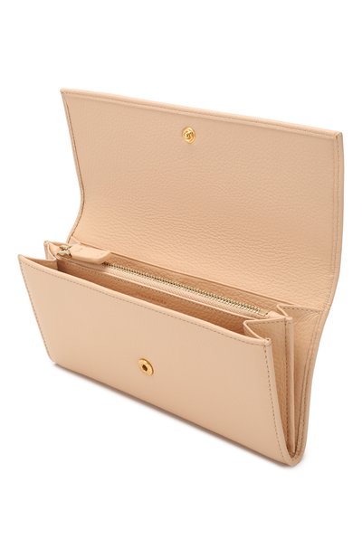 Кожаный кошелек COCCINELLE бежевого цвета по цене 16300 руб., арт. E2 FW5 11 03 01, фото 3 Кожаный кошелек COCCINELLE, арт. E2 FW5 11 03 01, фото 3