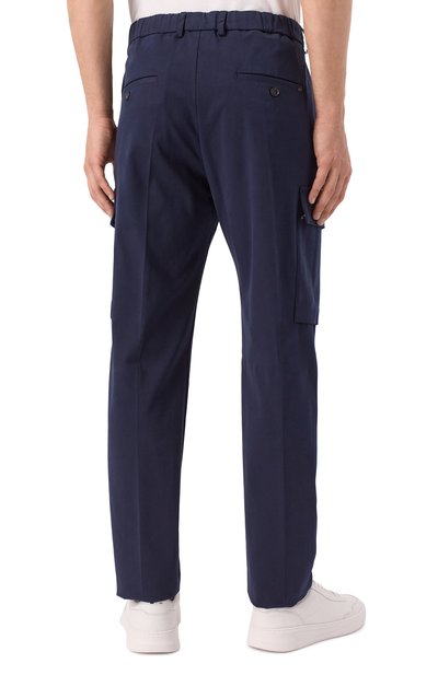 Брюки-карго PAUL&SHARK темно-синего цвета по цене 39950 руб., арт. 25414086/52, фото 4 Брюки-карго PAUL&SHARK, арт. 25414086/52, фото 4