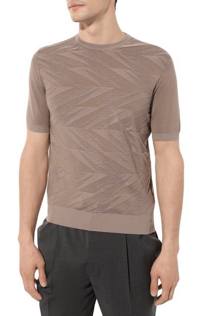 Джемпер из хлопка и шелка STEFANO RICCI, арт. K616324G10/F23237, фото 3