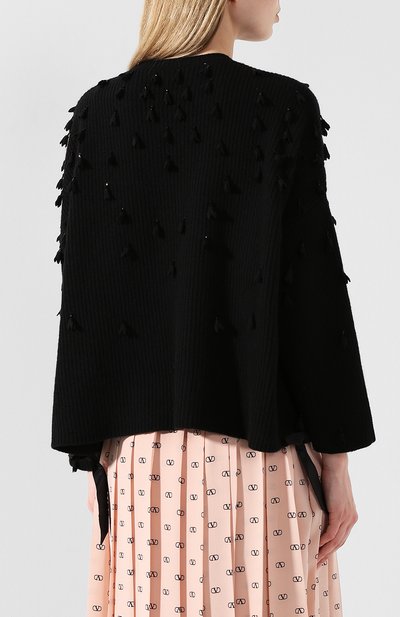 Пуловер из смеси шерсти и кашемира VALENTINO, арт. SB3KC04Y4QF, фото 4