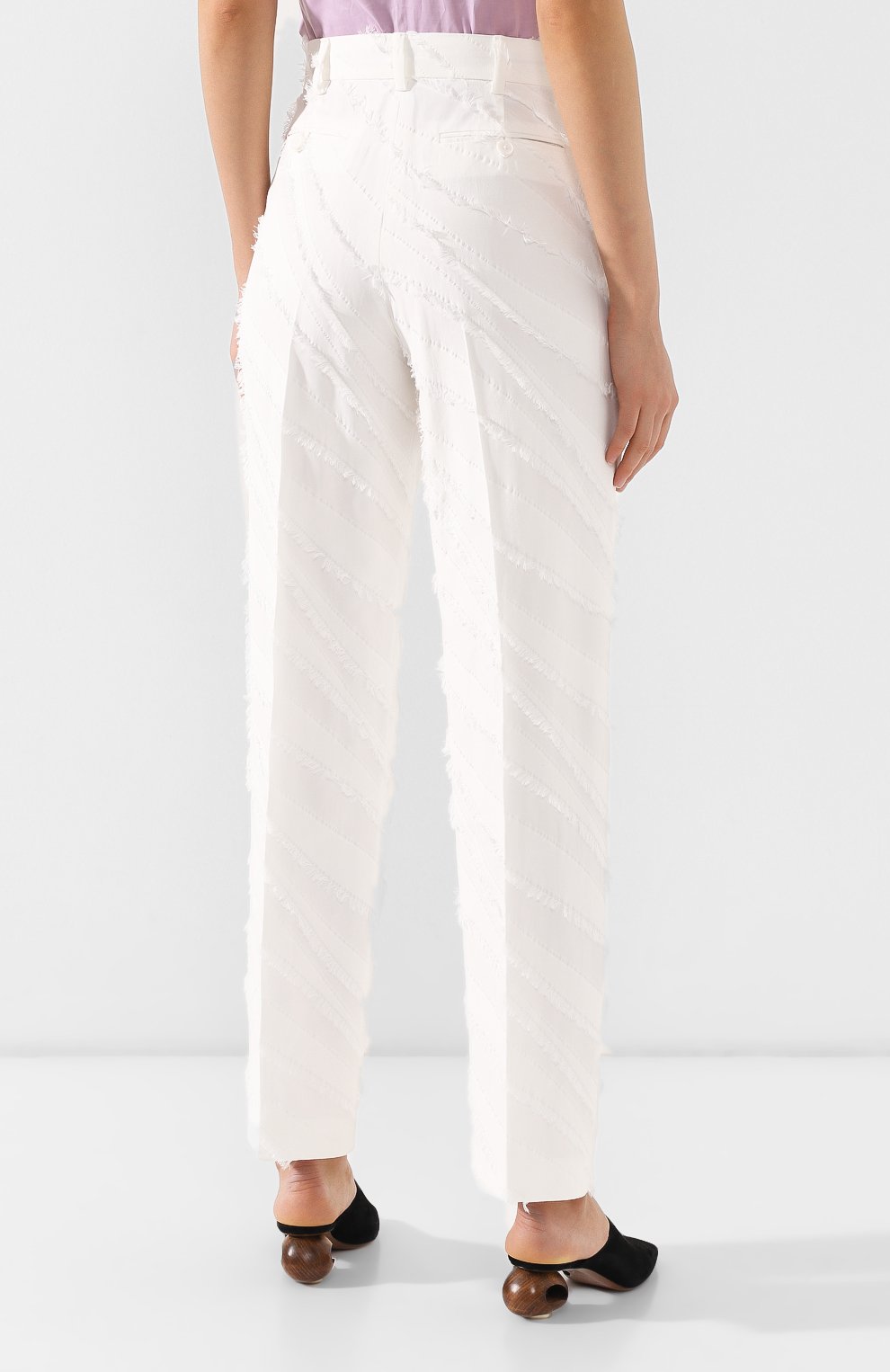 Брюки из смеси вискозы и хлопка ZADIG AND VOLTAIRE, арт. SHCA0101F, фото 4
