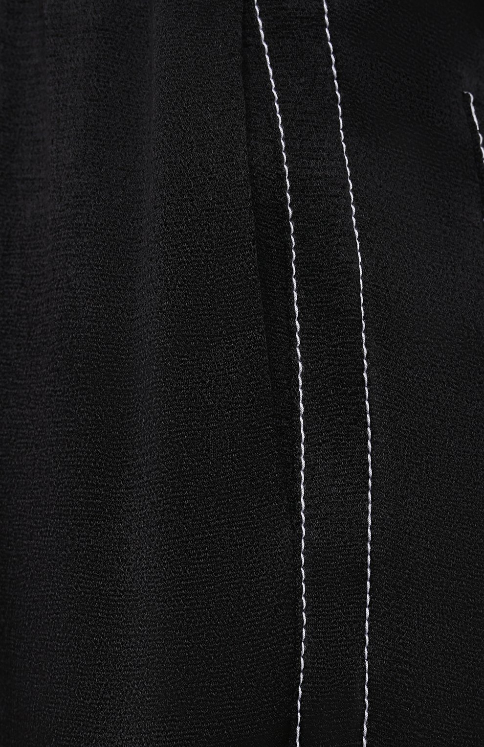 Брюки из вискозы PROENZA SCHOULER WHITE LABEL черного цвета по цене 41050 руб., арт. WL2116071-BY194, фото 5 Брюки из вискозы PROENZA SCHOULER WHITE LABEL, арт. WL2116071-BY194, фото 5