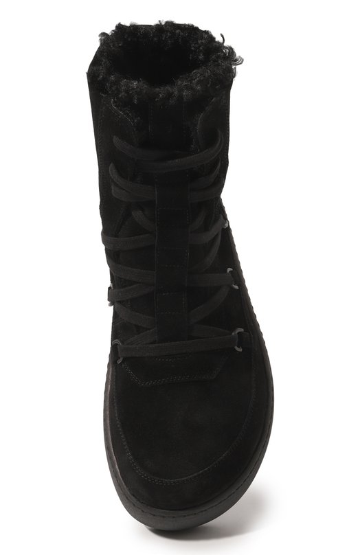 Замшевые ботинки Gia 24 GIABORGHINI Чёрный, фото 6