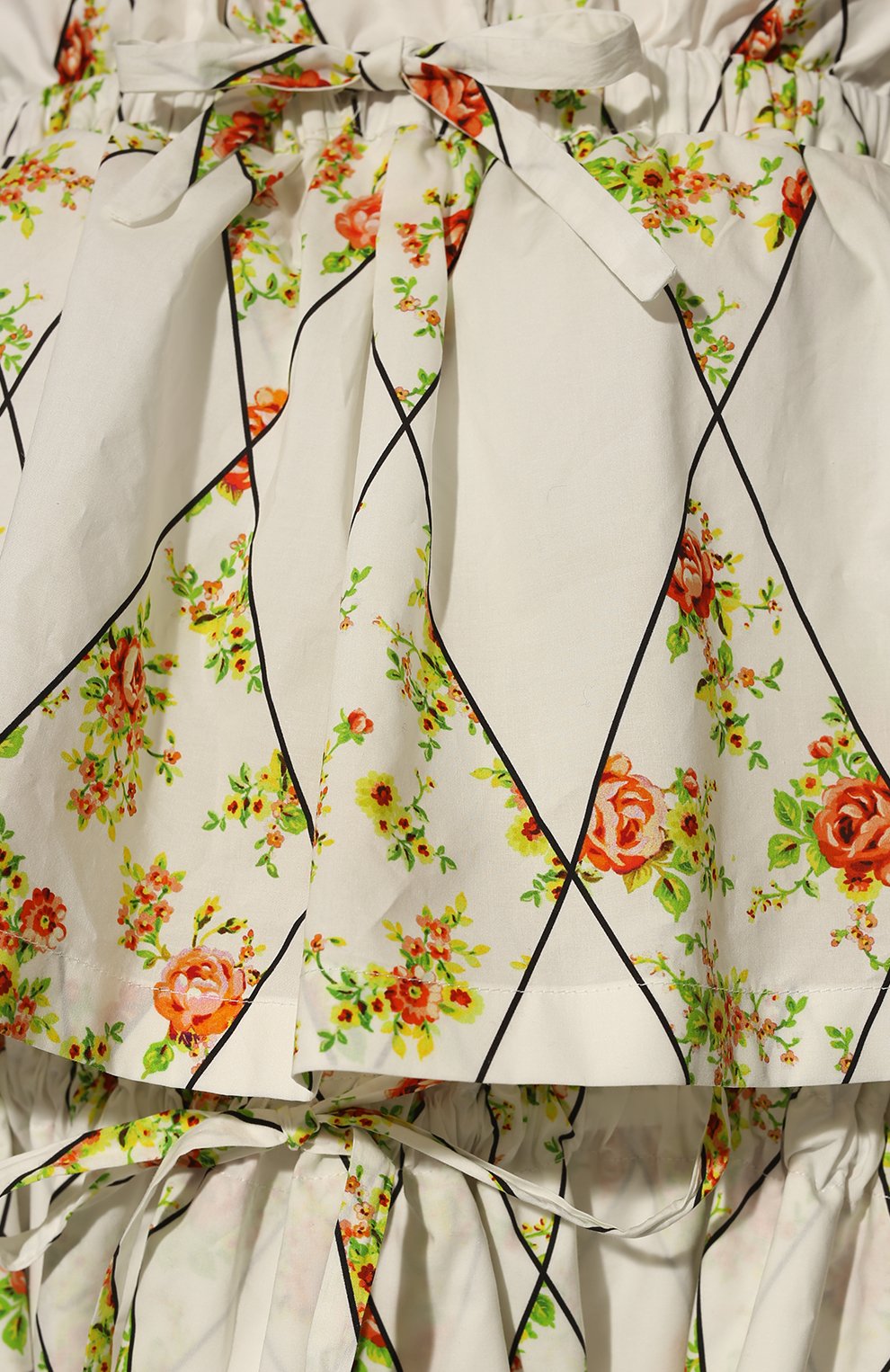 Хлопковое платье MSGM молочного цвета по цене 56250 руб., арт. 3241MDA16A 227152, фото 5 Хлопковое платье MSGM, арт. 3241MDA16A 227152, фото 5