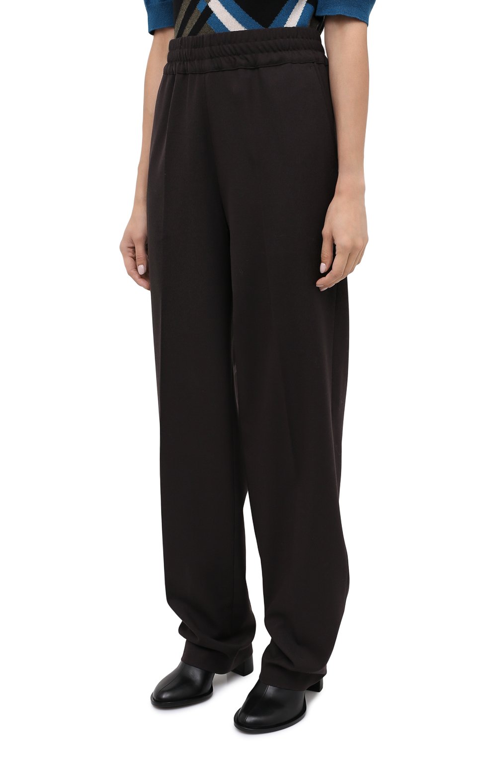 Шерстяные брюки DRIES VAN NOTEN, арт. 202-10902-1224, фото 4