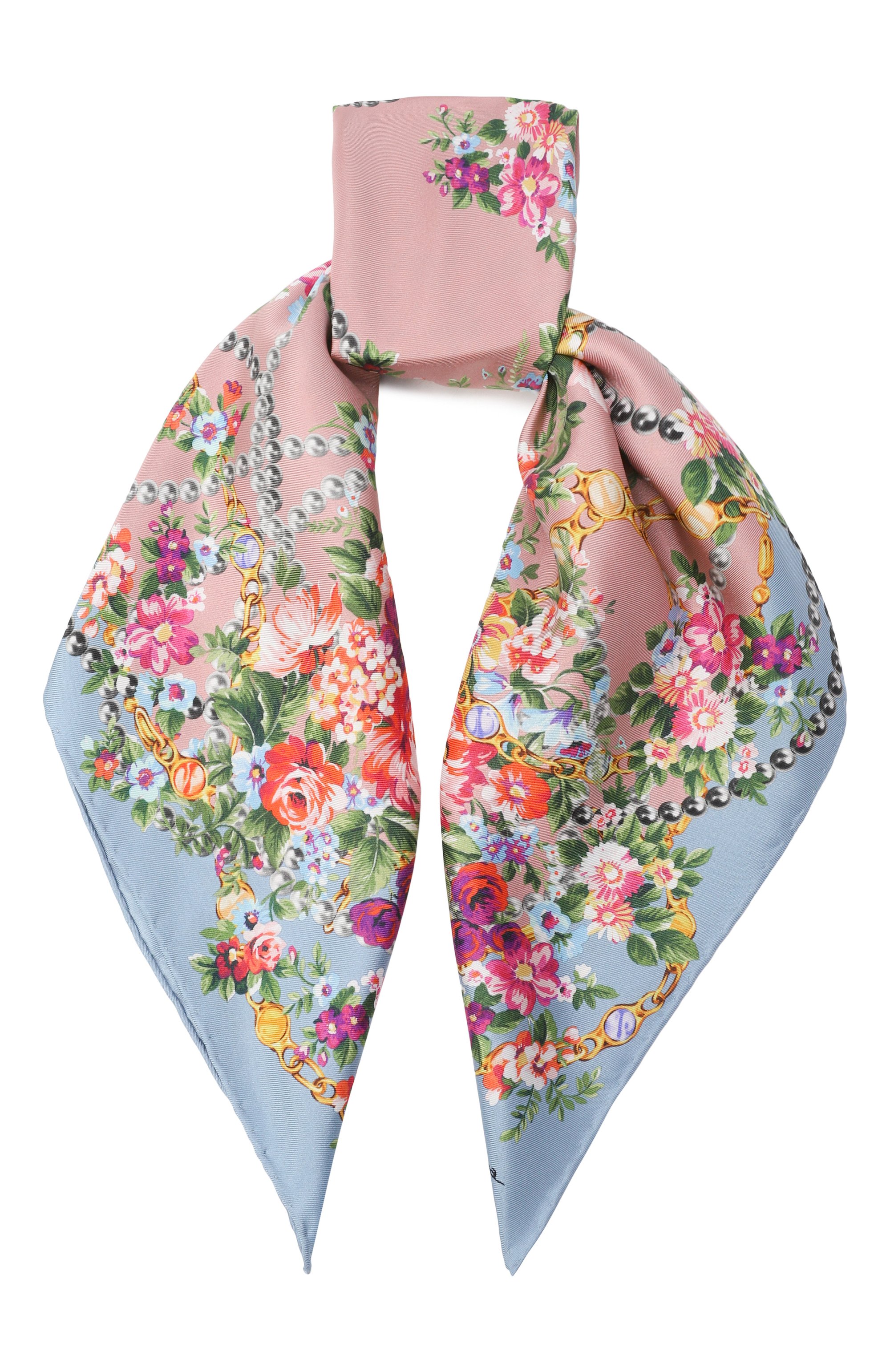 Шелковый платок DOLCE & GABBANA, арт. FN092R/GDDLG, фото 1