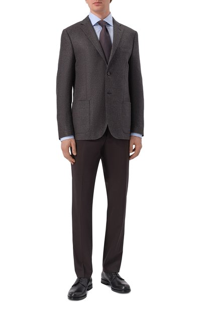 Мужская хлопковая сорочка CANALI, арт. CCL7098/GA60135