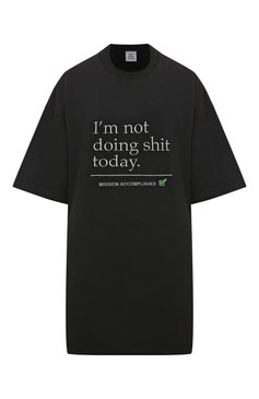 Хлопковая футболка VETEMENTS, арт. UE54TR150B, фото 1