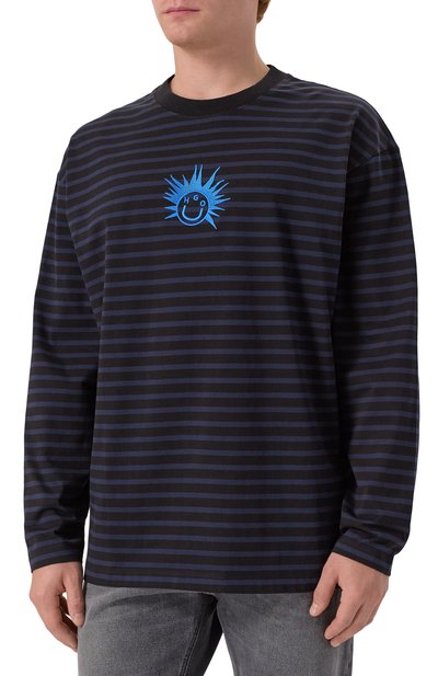 Хлопковый лонгслив HUGO BLUE, арт. 50543919, фото 3