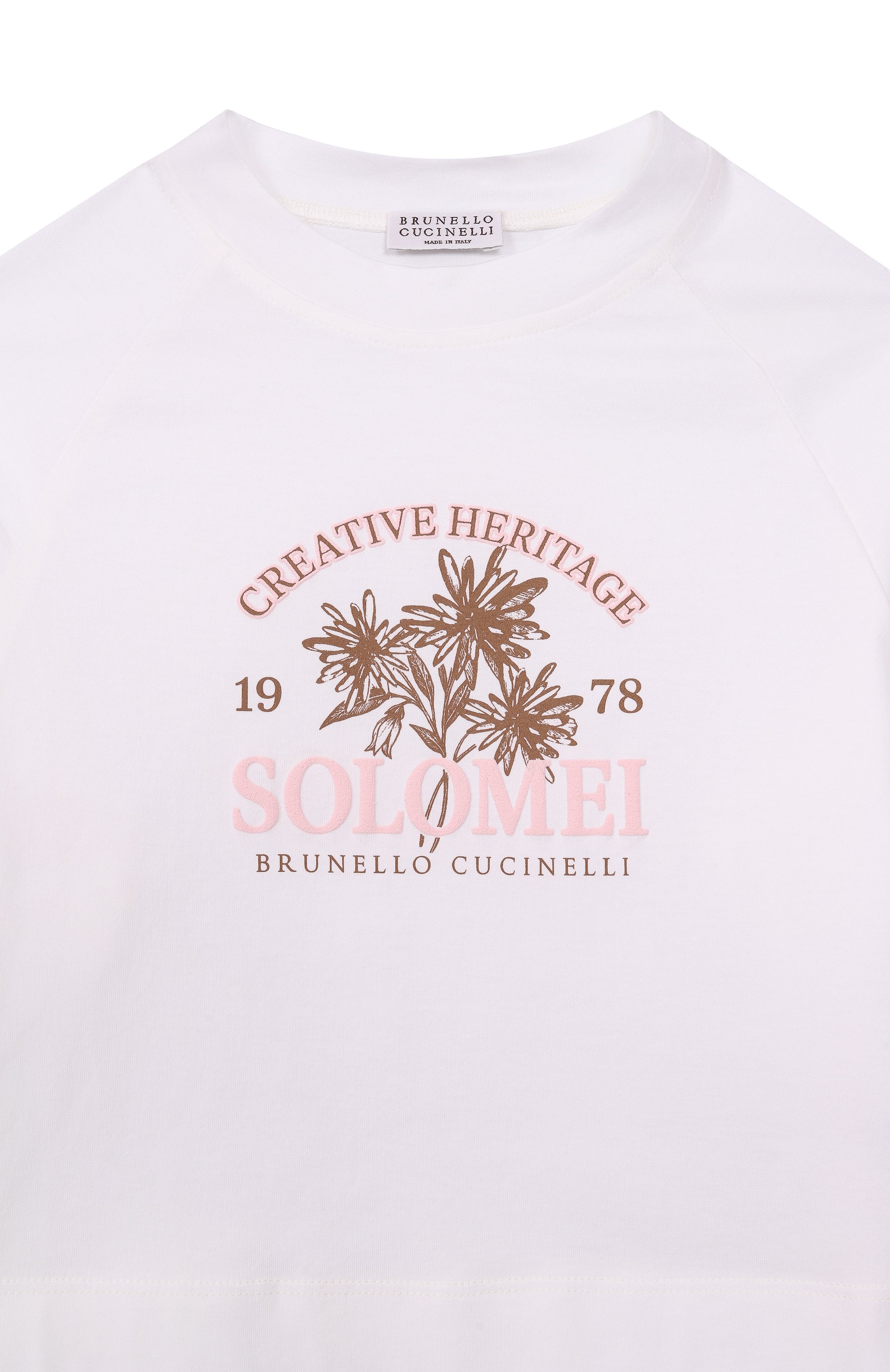 Хлопковая футболка BRUNELLO CUCINELLI, арт. B0T81T486A, фото 3
