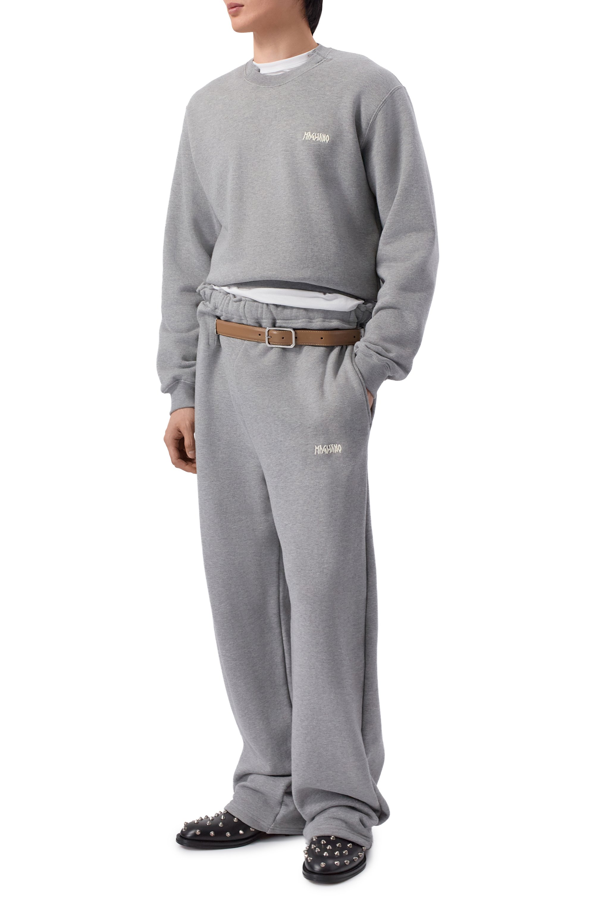 Хлопковый свитшот MAGLIANO серого цвета по цене 51300 руб., арт. MGSS26ST02012, фото 2 Хлопковый свитшот MAGLIANO, арт. MGSS26ST02012, фото 2