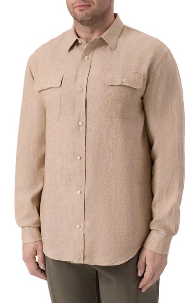Льняная рубашка PAUL&SHARK, арт. 25413252_002, фото 3