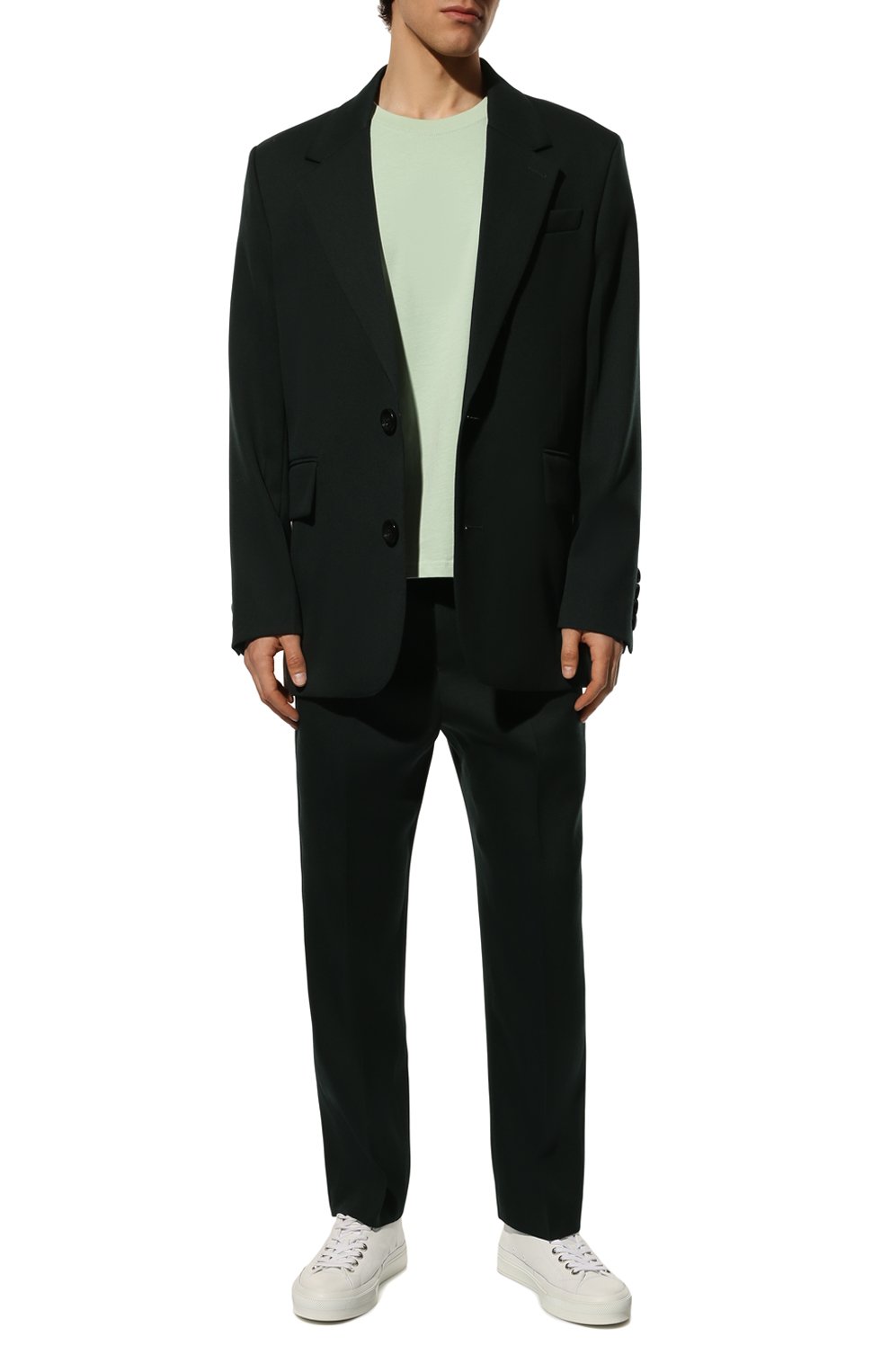 Хлопковая футболка AMI, арт. UTS002.726, фото 2