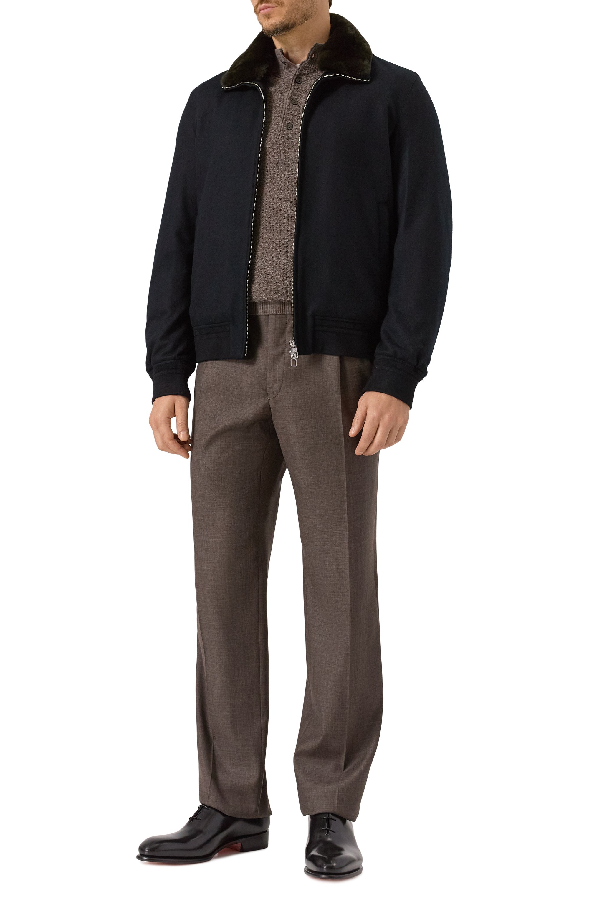 Бомбер с воротником из кролика MONTECORE, арт. F09MUCX932P/331, фото 2