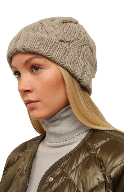 Кашемировая шапка courchevel LORO PIANA, арт. FAI5490, фото 2