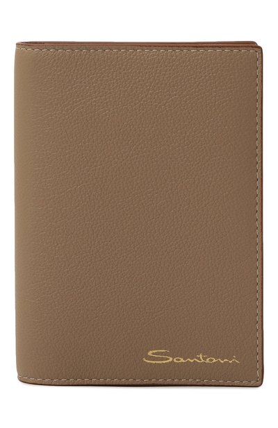 Женски�е кожаная обложка для паспорта SANTONI, арт. DFPGA2697F0-HSIW