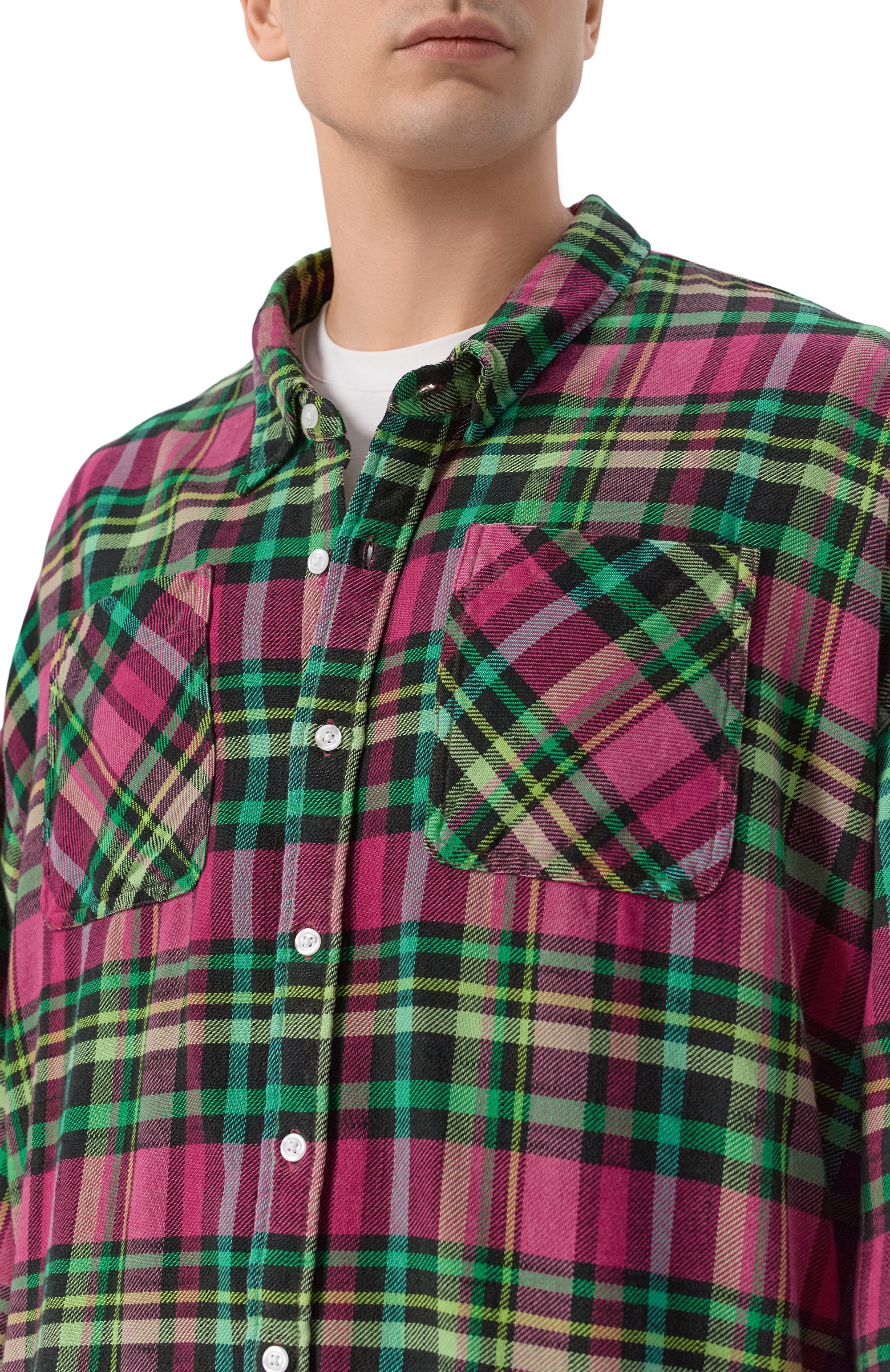 Хлопковая рубашка R13, арт. R13WR015-R783B, фото 5