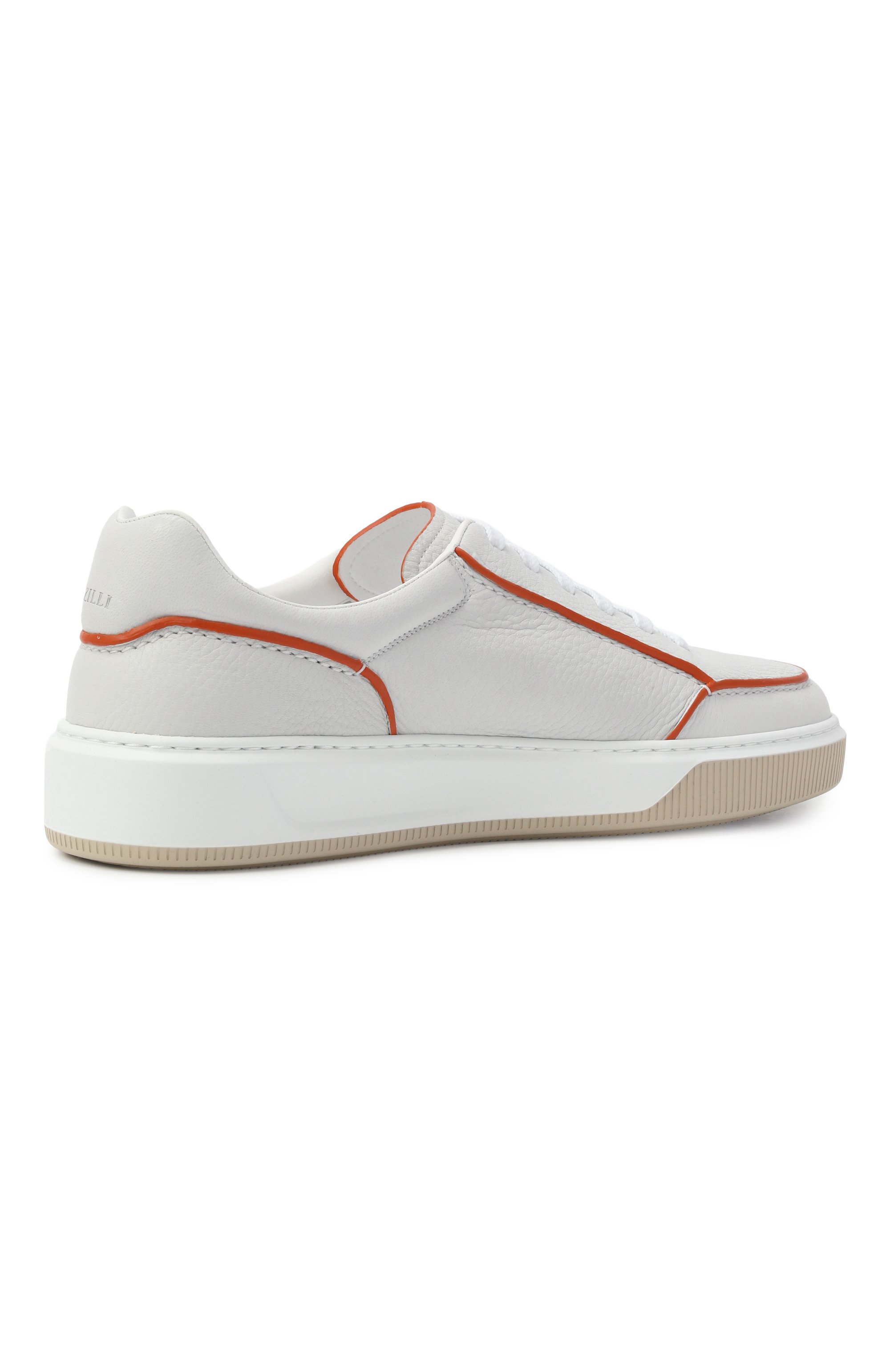 Кожаные кеды ZILLI, арт. H0201AM1947VZBA07, фото 5