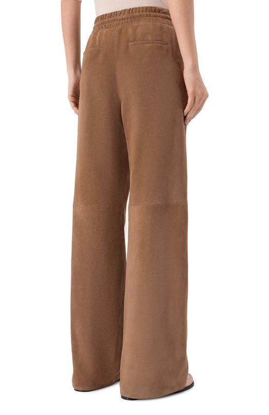Замшевые брюки MVST M26.2PW.L909 BIG SIZE/METIS SUEDE 0.4 MM Бежевый  M26.2PW.L909 BIG SIZE/METIS SUEDE 0.4 MM Фото 4