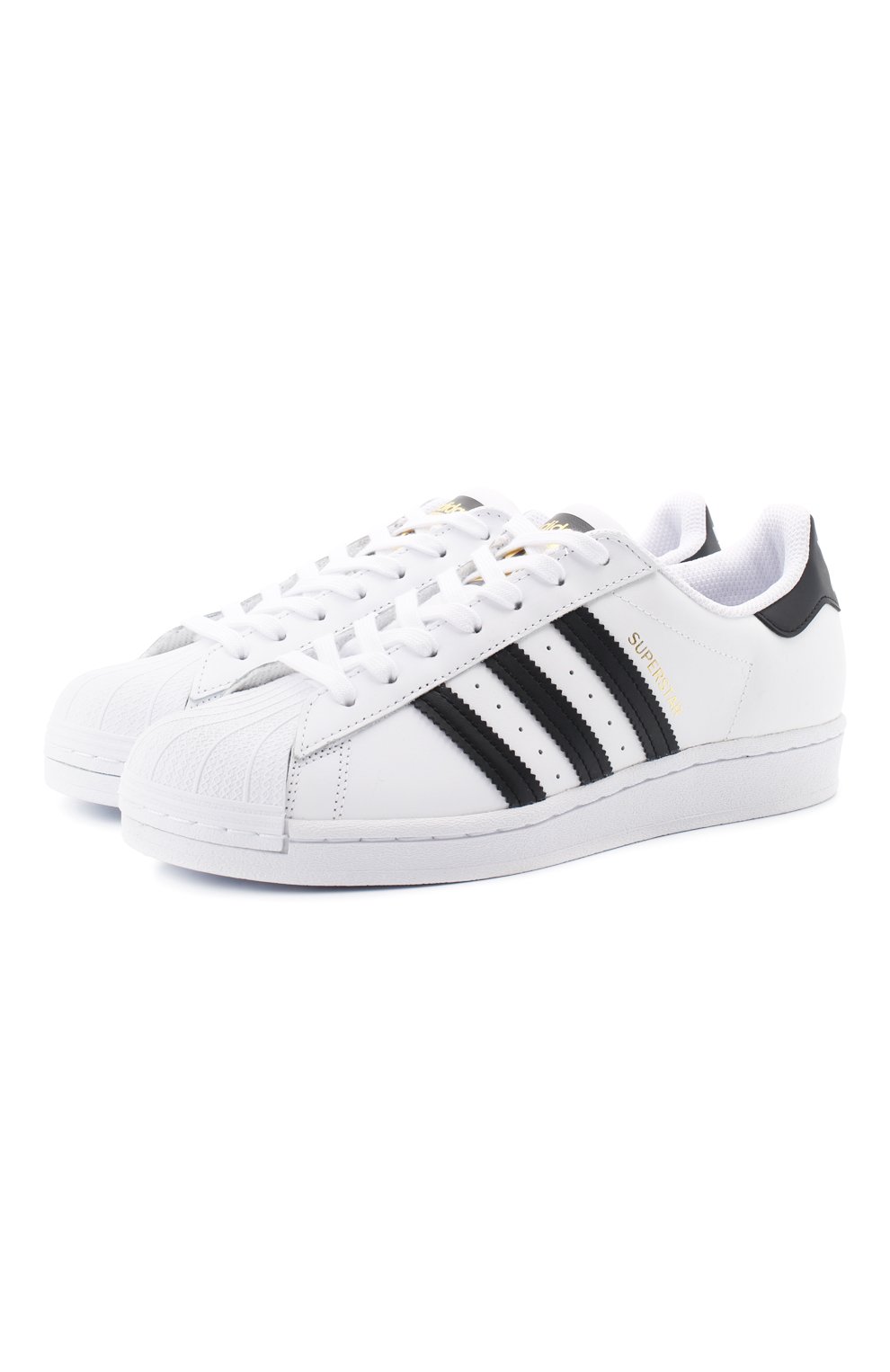 Кожаные кеды superstar ADIDAS ORIGINALS, арт. FV3284, фото 1