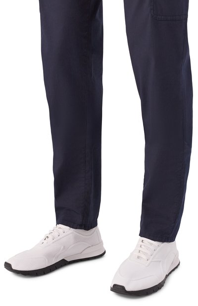 Текстильные кроссовки ea KITON, арт. USSA117N01063, фото 3