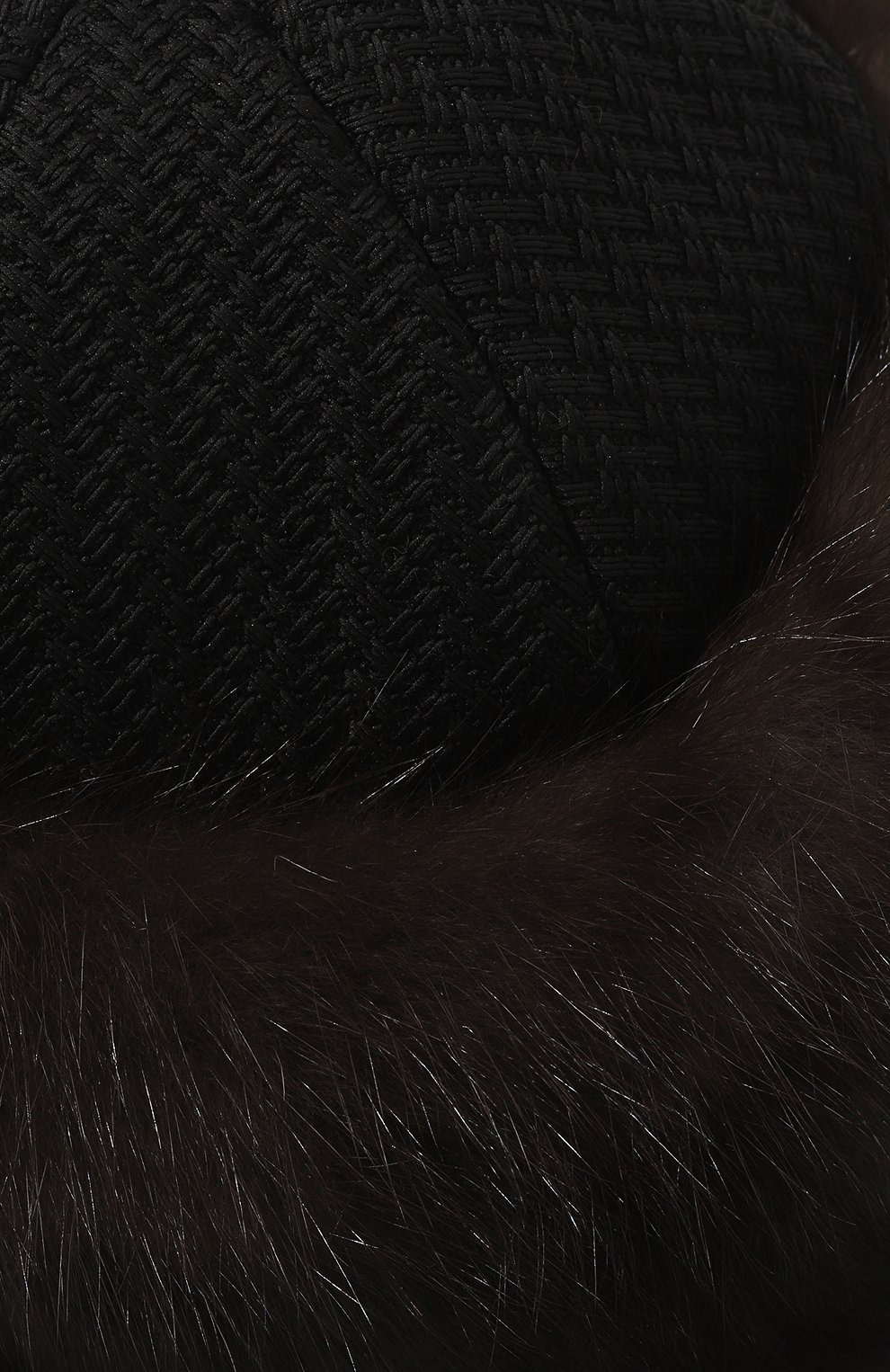 Шапка из меха соболя BLACK SABLE, арт. BS-47CF5, фото 3